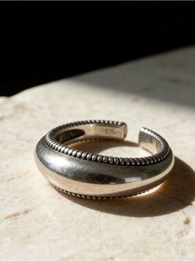 925 Sterling Silver Vintage Band Ring